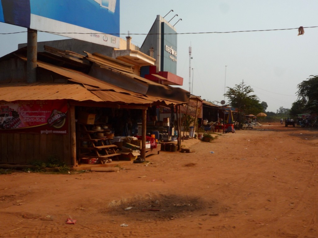 Die Ortsmitte mit einigen Einkaufsm&ouml;glichkeiten.